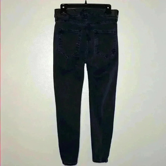 Aeropostale Black Women's High Rise Curvy Jeggings Size 8 Reg - Picture 2 of 6